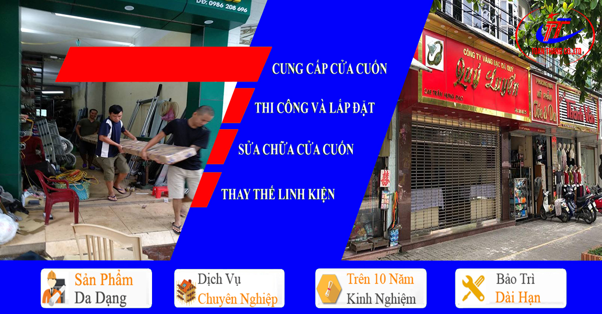 Sửa chữa cửa cuốn tại Nam Định